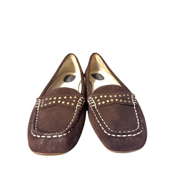 Sperry Womens Brown Suede Loafers Size 7.5 - Picture 2 of 8